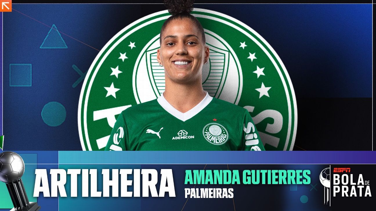 Amanda Gutierres brilha e mantém legado do Palmeiras na artilharia do Brasileirão, fazendo história