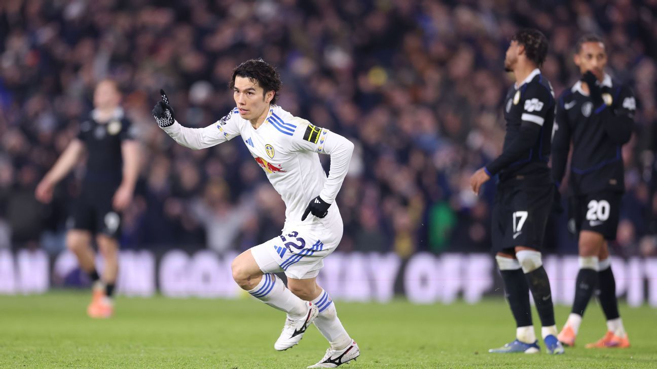 Leeds anula trio brasileiro do Chelsea, vence com falha bizarra da defesa e sobe na Premier League