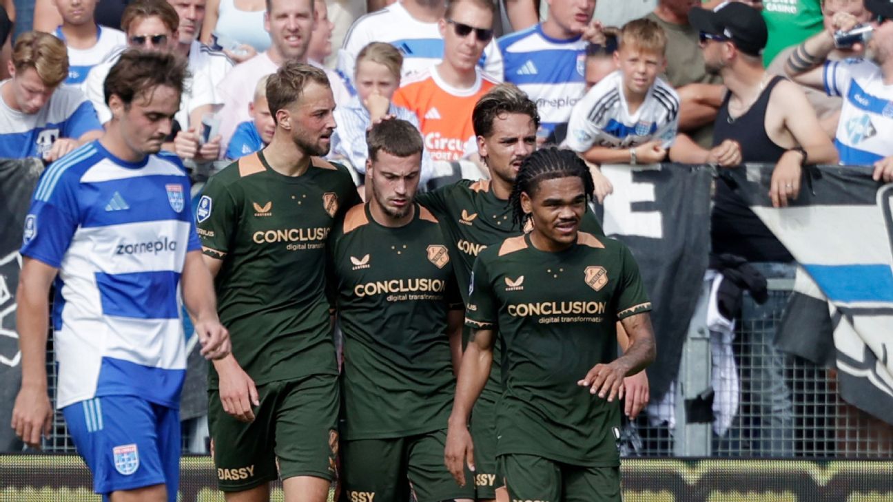 FC Utrecht langere tijd zonder Min en Van den Berg