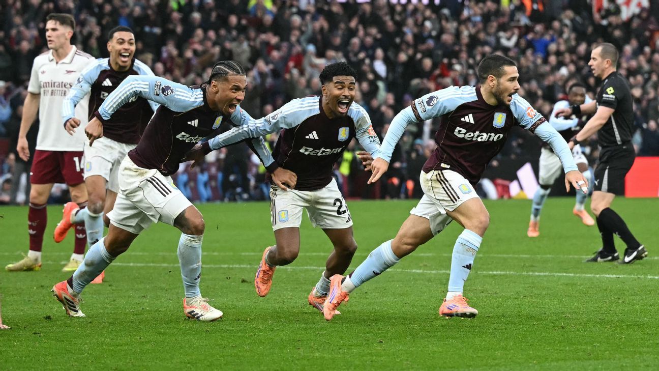 European soccer live updates: Villa beat Arsenal in thriller with last-minute winner