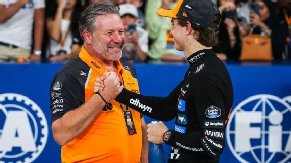 Zak Brown is convinced Oscar Piastri will become a world champion