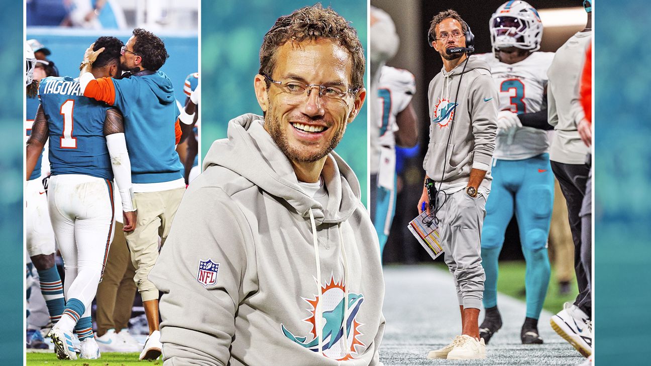 Why Dolphins coach Mike McDaniel is so much more than a meme