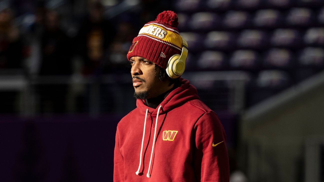 Commanders shut down Daniels for rest of year