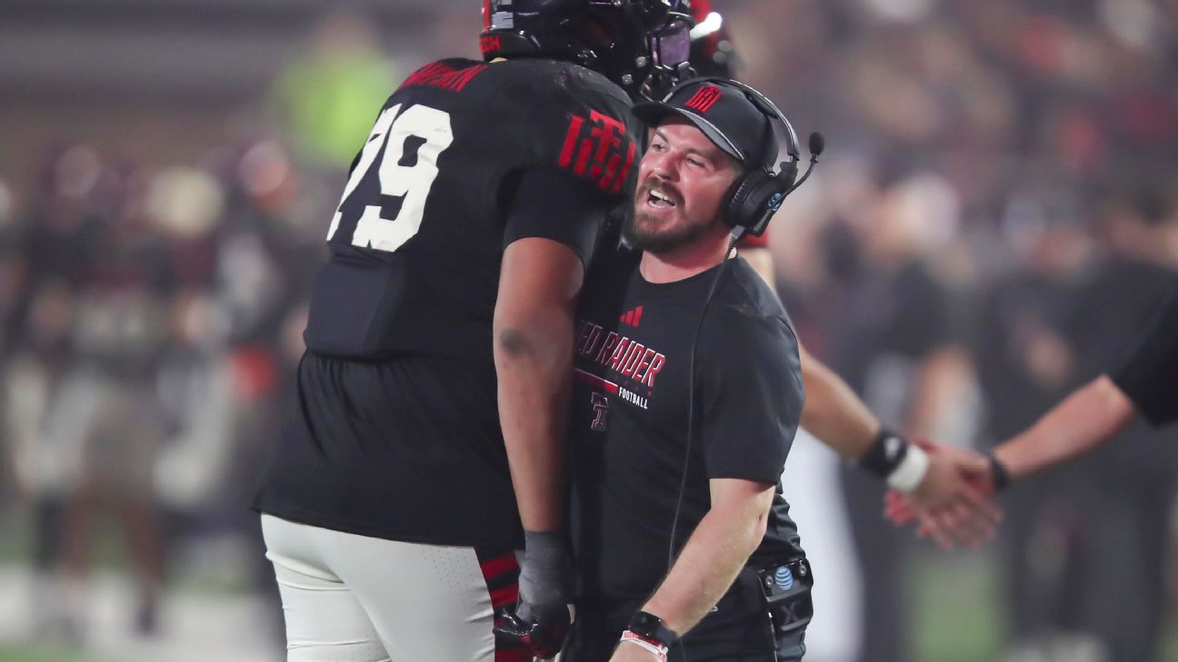 Texas Tech extends 3 coordinators, GM through '28