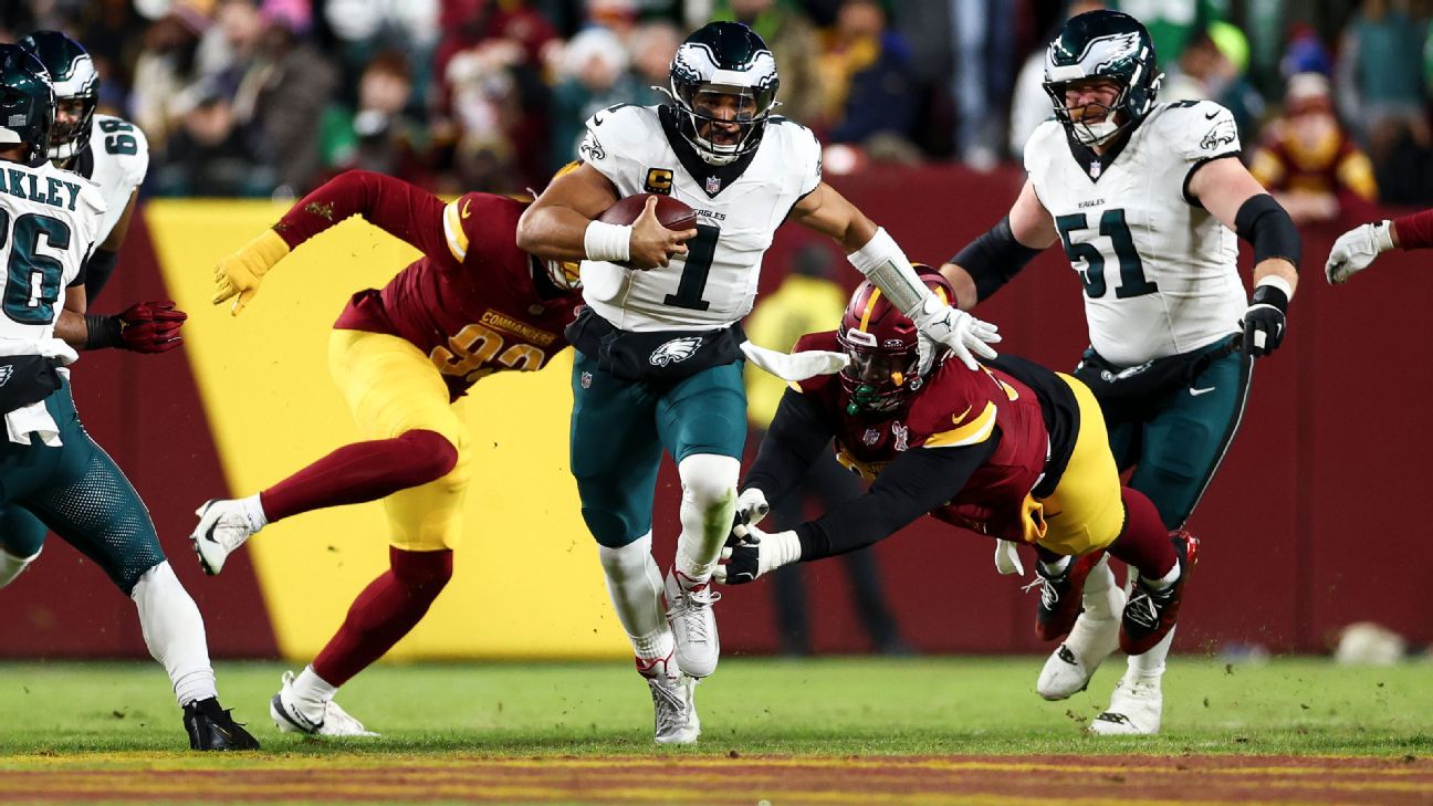 Questions, takeaways from Week 16: Eagles run away from Washington to clinch division