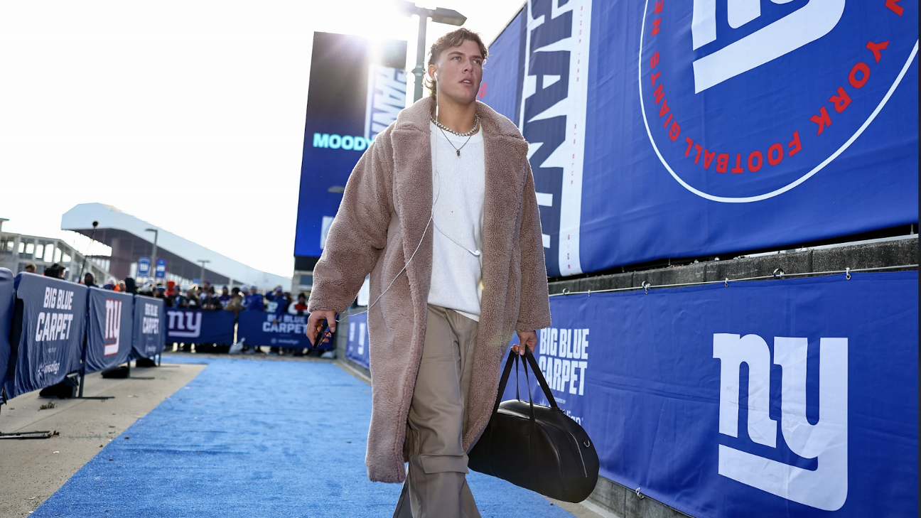 Most fashionable arrivals of NFL Week 16, featuring Jaxson Dart