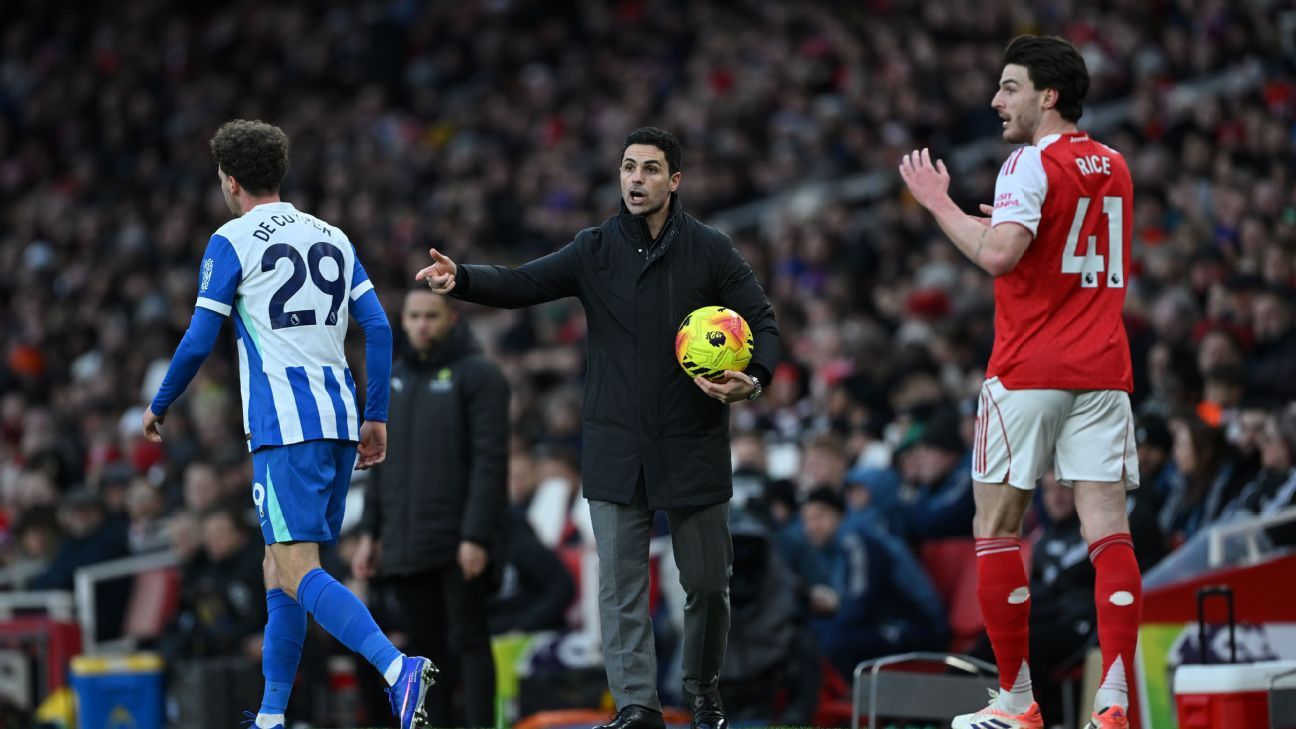Mikel Arteta alertou que o Arsenal deve melhorar a compostura para encerrar os jogos