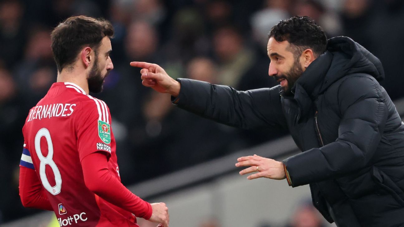 Ruben Amorim sobre Bruno Fernandez: Ele pode querer meu emprego