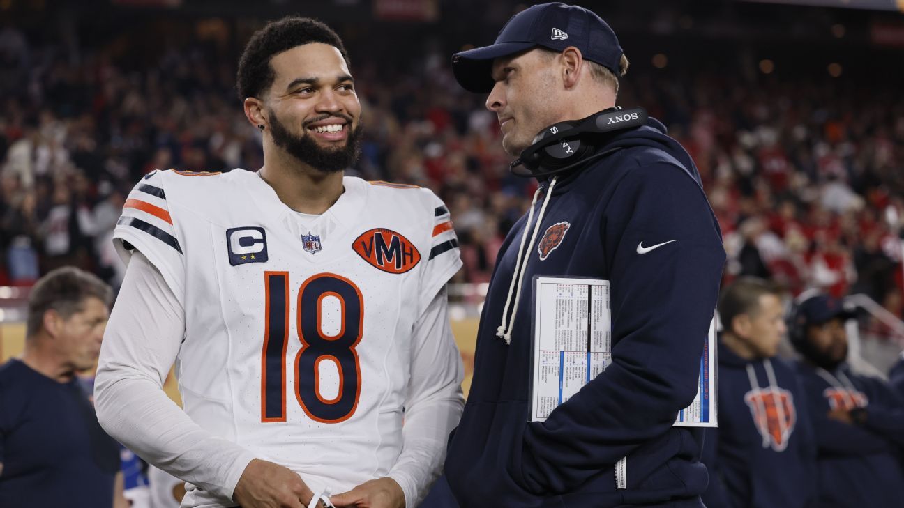 'Fragile' no more: How the Bears' Caleb Williams, Ben Johnson evolved