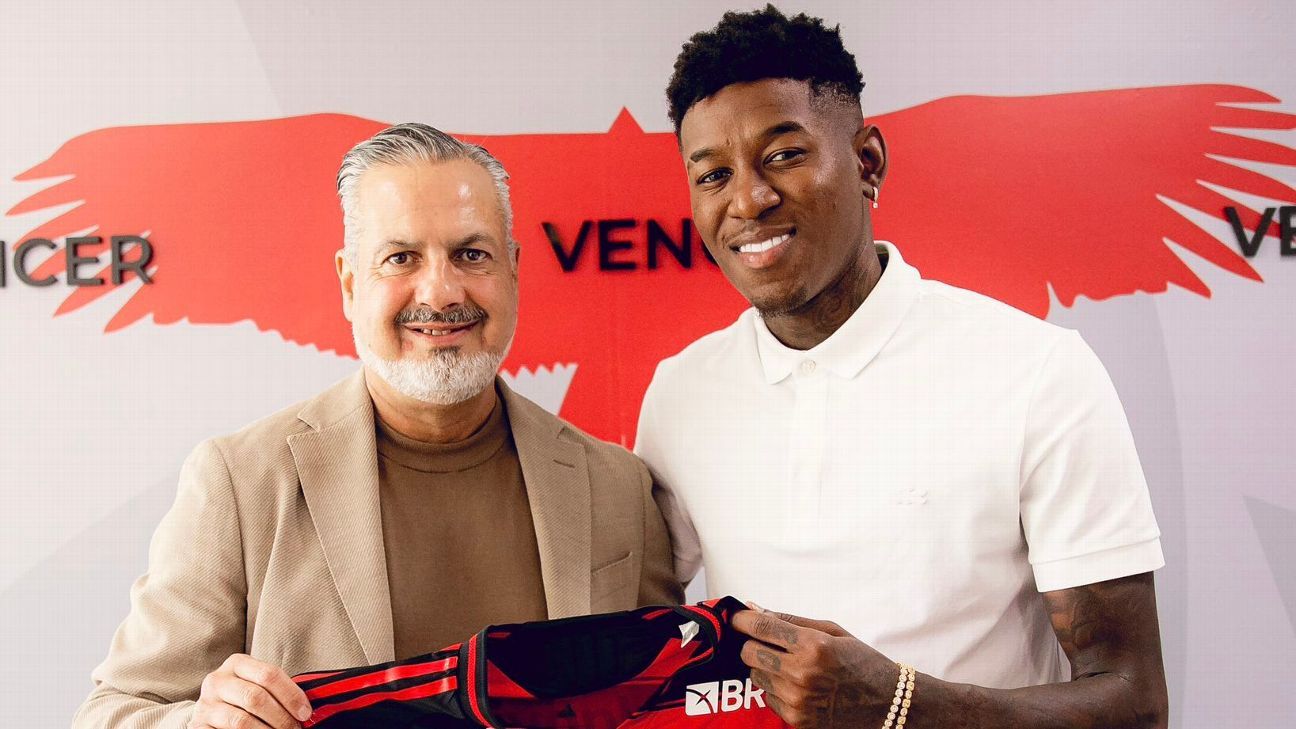 Vitão comemora chegada ao Flamengo e dispara: Quando chega o Flamengo, você não nega