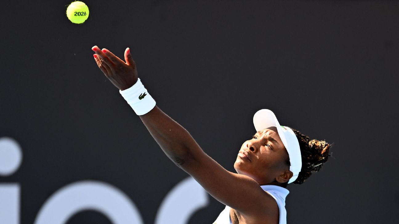 Venus loses in Hobart opener, last Aussie tuneup