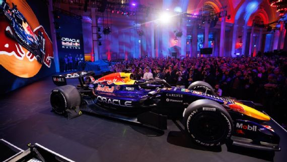 Oracle Red Bull Racing RB22 at Michigan Central Station