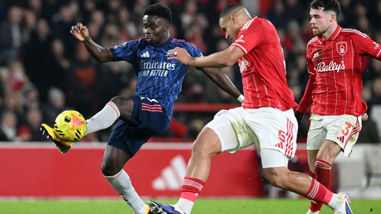 Nottingham Forest vs Arsenal: TV channel, how to watch in UK, kick-off time, live stream, team news, referee, predicted line-ups