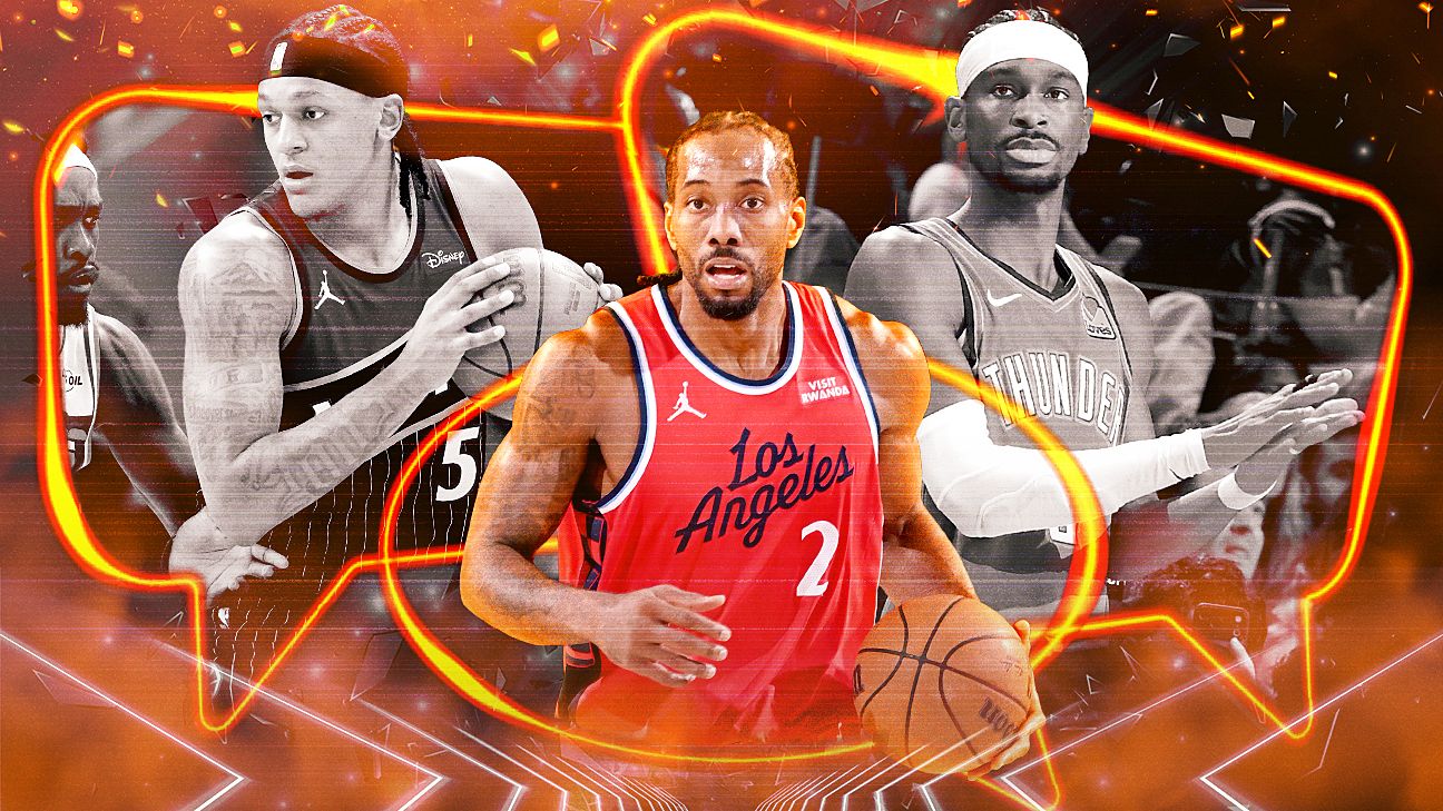 Thunder's slide weakening two-peat? Clippers in the play-in? Debating four midseason trends