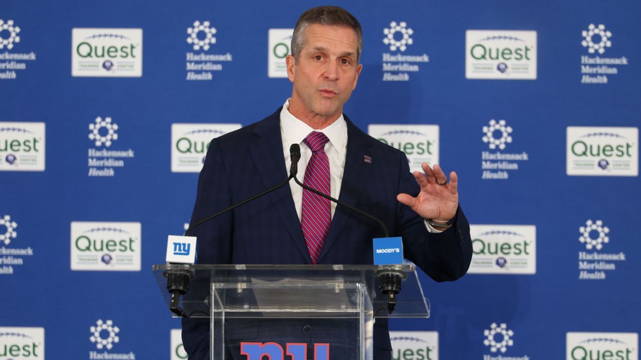 Harbaugh: Too much focus on Giants' hierarchy