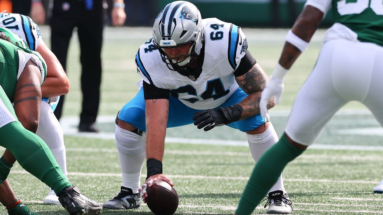 Source: Lions to sign ex-Panthers center Mays