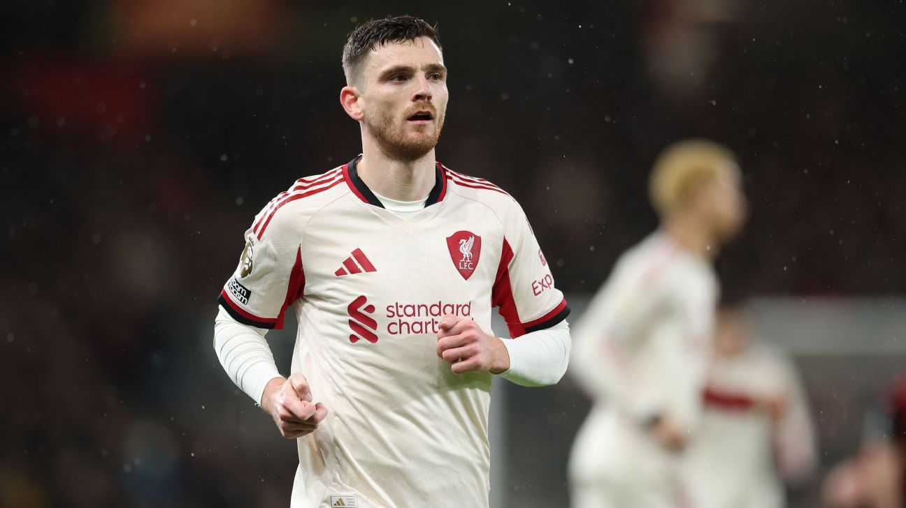 Andy Robertson permanecerá no Liverpool após o colapso da transferência para o Tottenham, diz relatório