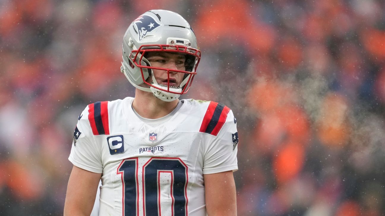 Pats Vrabel 'not' too worried about Maye's health