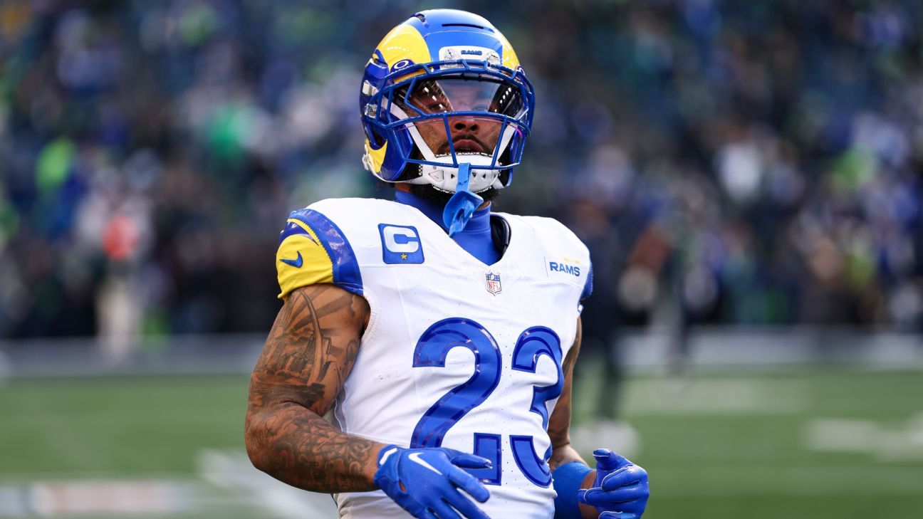 Follow live: Stafford finds Williams for 9-yard TD as Rams take the lead