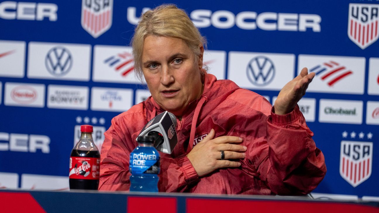 Emma Hayes to overhaul USWNT lineup for Chile friendly