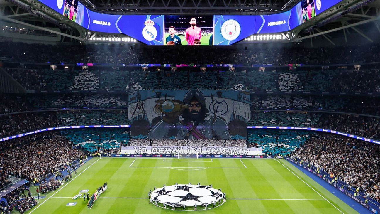 Top Champions League Tifos: Bob Marley, The Beatles, and ‘Erling the Great’