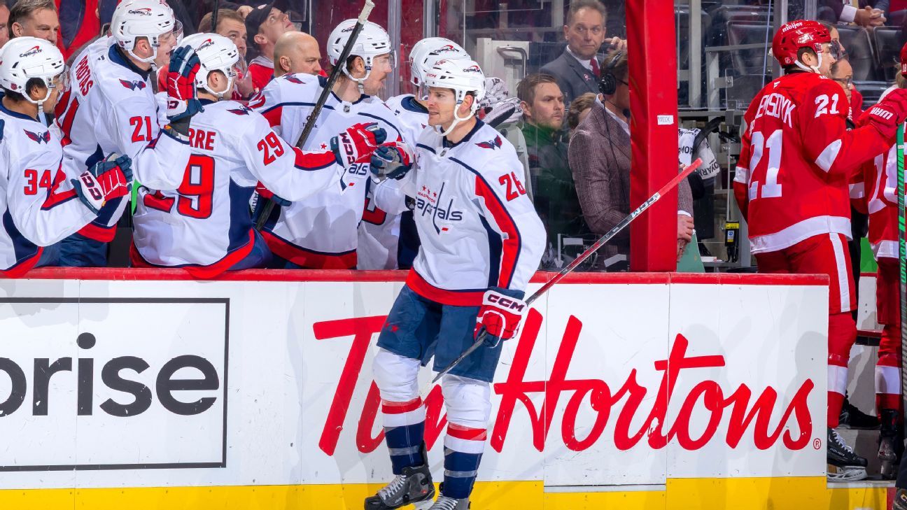 Golden Knights trade for longtime Caps C Dowd