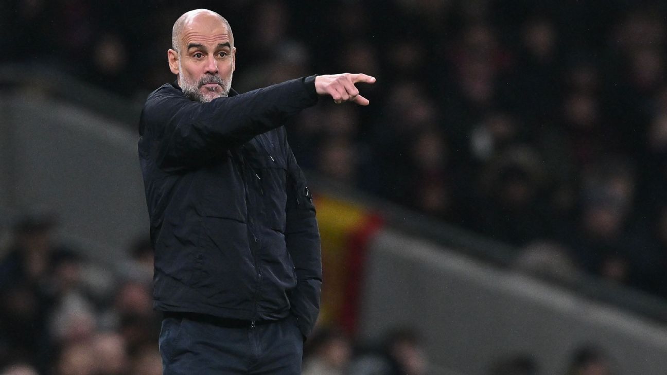 Pressure on Man City's big-spending Premier League rivals - Pep Guardiola