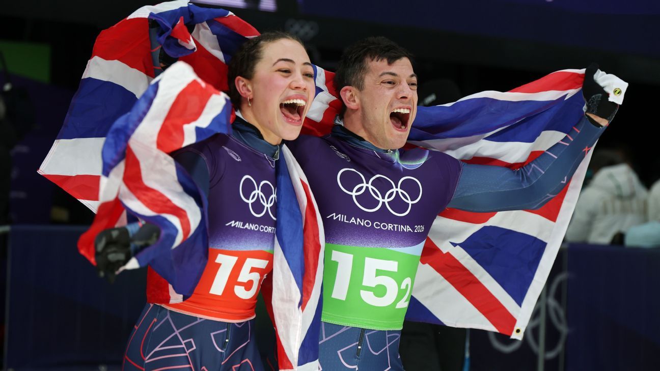 Winter Olympics: GB’s Tabby Stoecker and Matt Weston win gold in mixed skeleton Winter Olympics: GB’s Tabby Stoecker and Matt Weston win gold in mixed skeleton