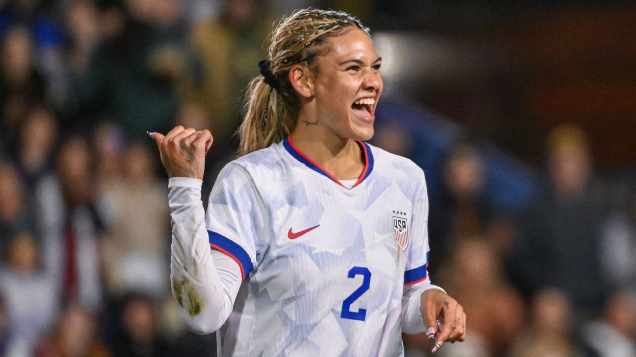 Rodman headlines USWNT SheBelieves roster
