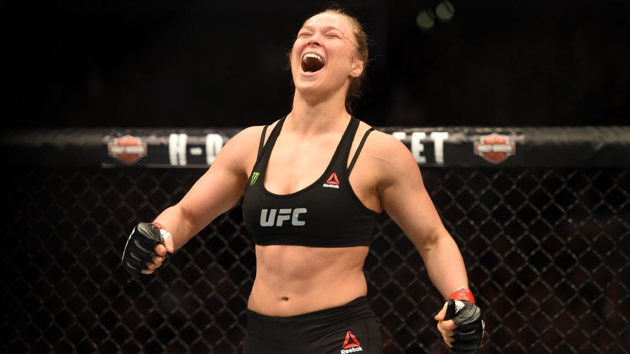 La última victoria de Ronda Rousey en MMA fue contra Bethie Correia en UFC 190 en agosto de 2015.