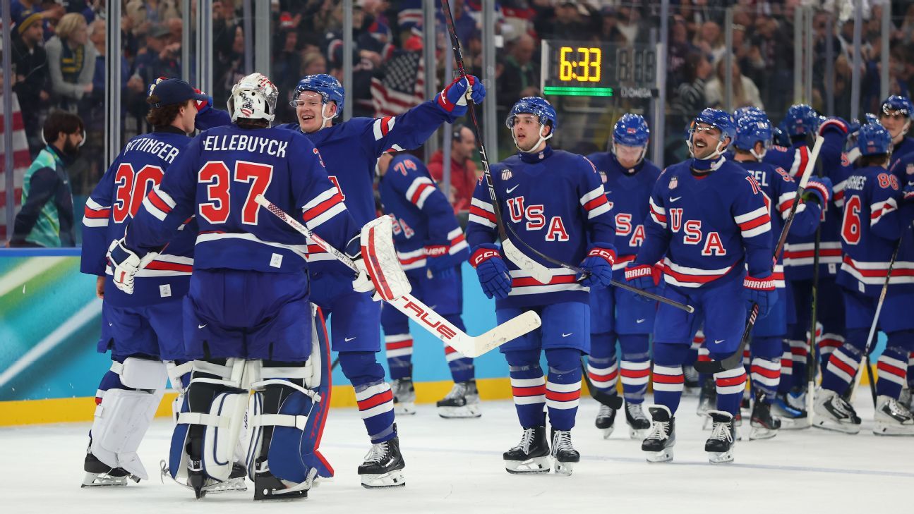 U.S. beats Sweden 2-1 in overtime: Top moments from Olympic hockey quarterfinals
