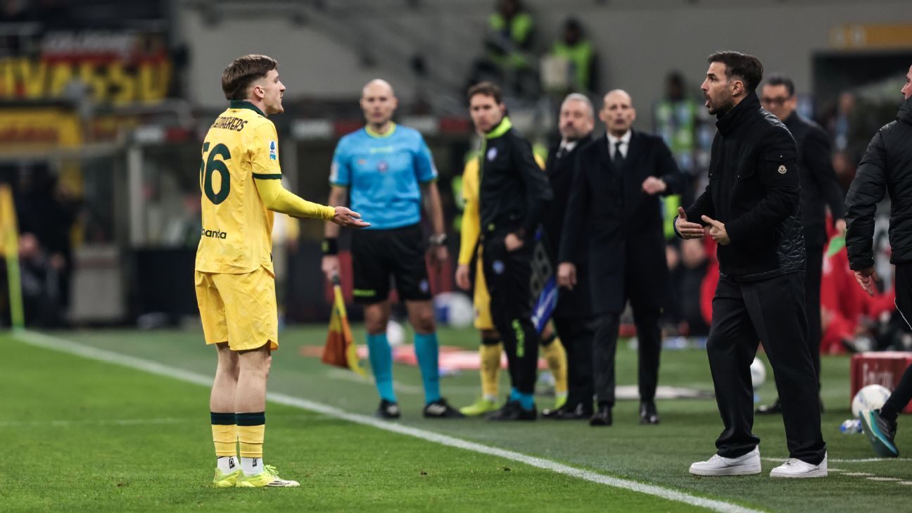 Como boss Cesc Fabregas has apologised after making contact with AC Milan's Alexis Saelemaekers.