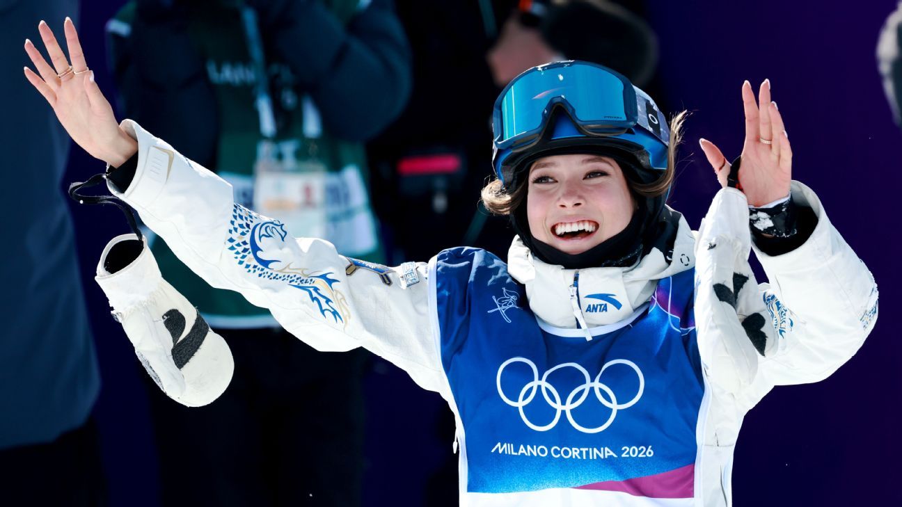 Gu defends halfpipe gold for 6th Olympic medal