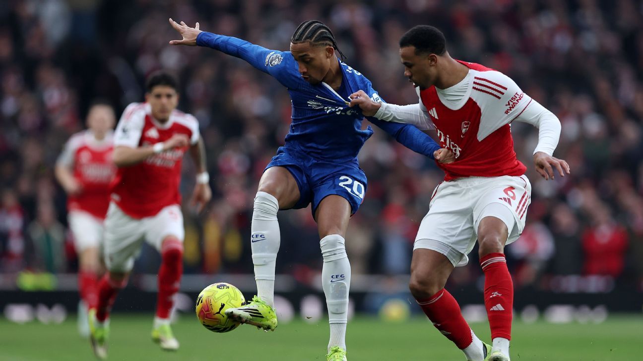 Arsenal x Chelsea ao vivo: última atualização enquanto os anfitriões ampliam a vantagem da Premier League