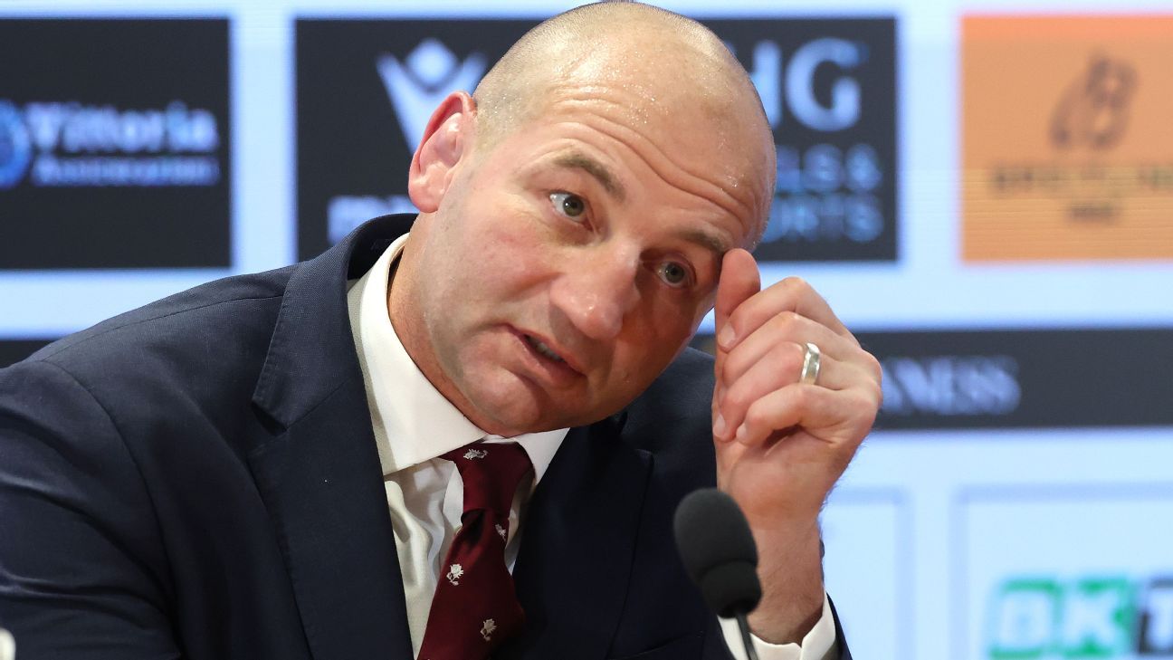 Steve Borthwick's job is safe... for now.