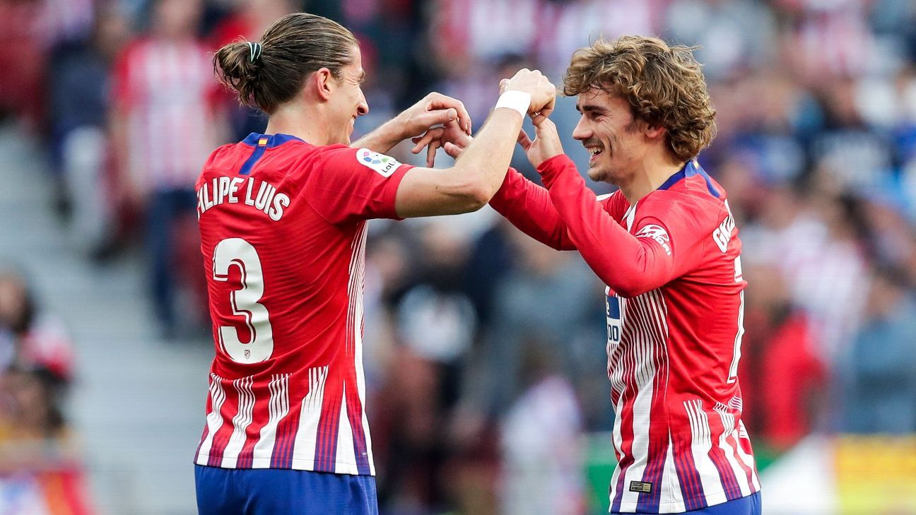Griezmann comenta saída de Filipe Luís do Flamengo e vislumbra chance de trabalhar com ex-lateral: 'Um dia a gente vai se reencontrar'