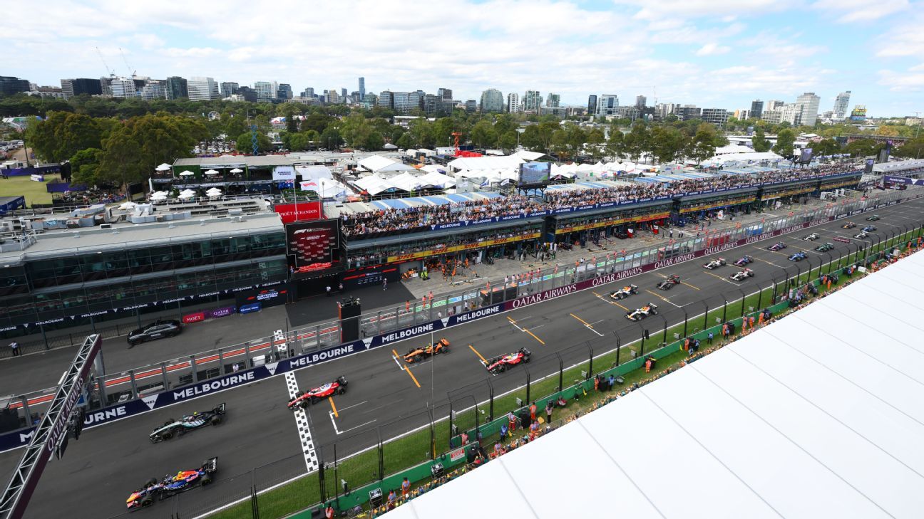 El Gran Premio de Australia produjo un casi accidente en la salida. ¿Podría volver a ocurrir en Shanghái?