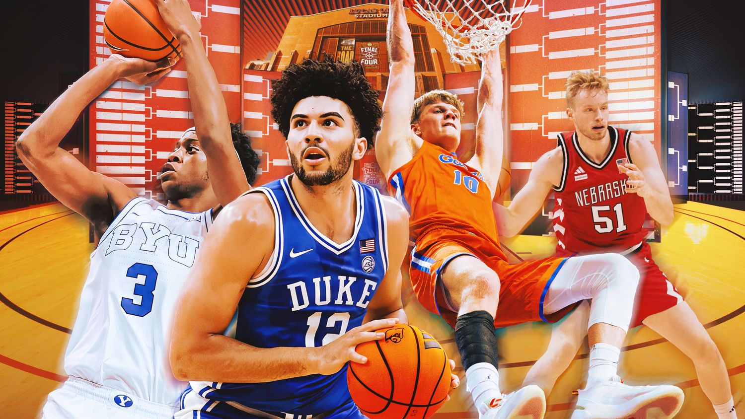 Men's March Madness 2026 bracket: NCAA tournament men's teams