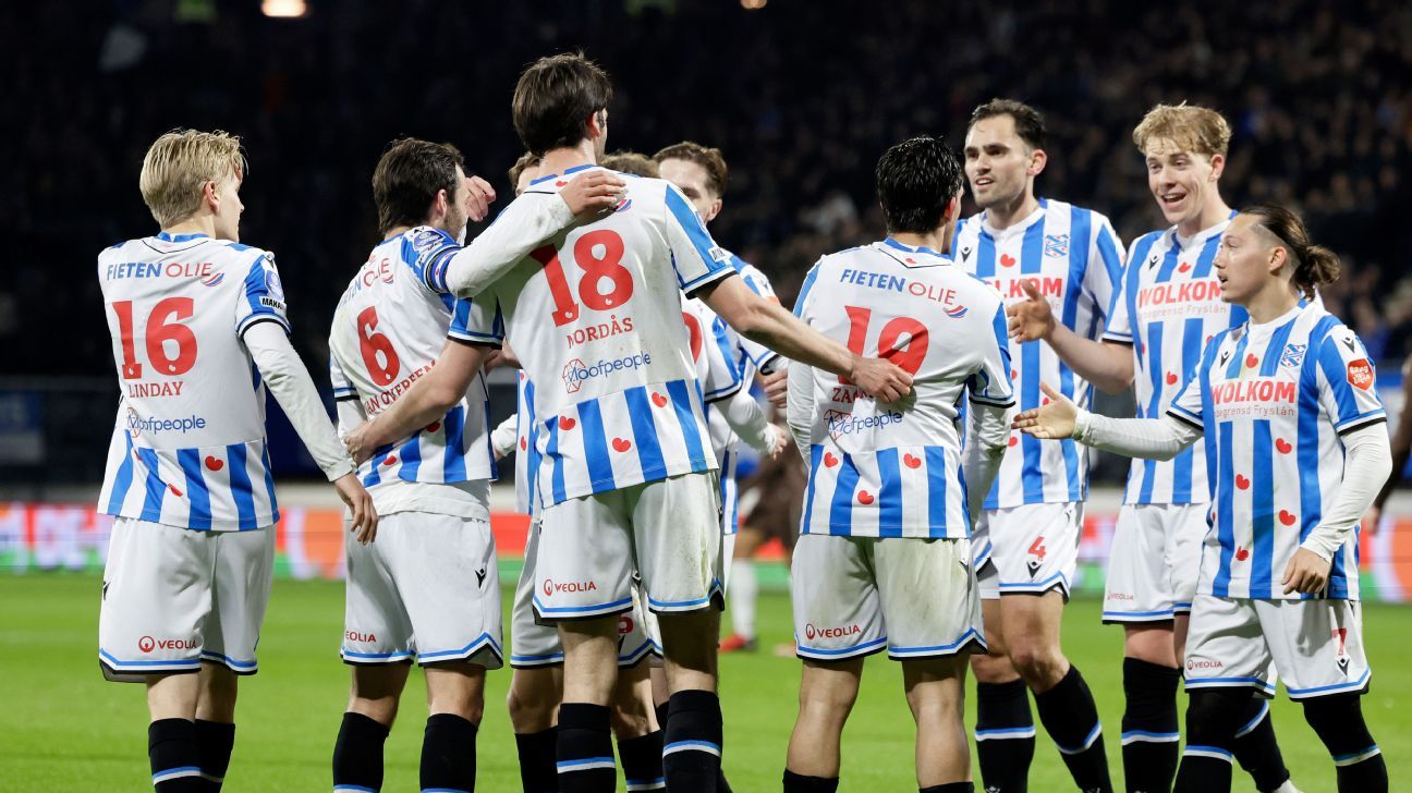 sc Heerenveen wint ruim van Telstar dankzij uitblinkende buitenspelers