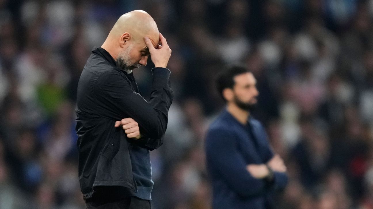 Pep Guardiola: Manchester City precisa de ‘jogo perfeito’ para uma recuperação milagrosa contra o Real Madrid