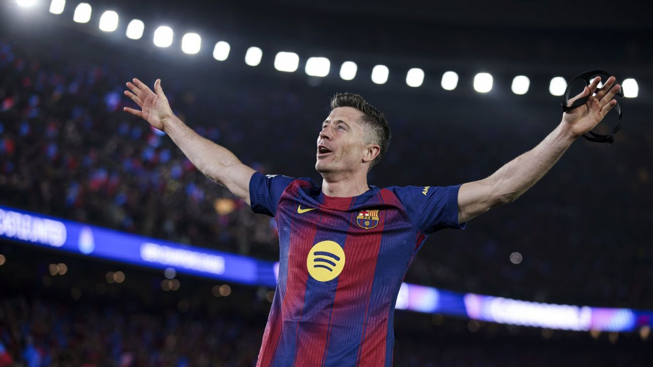 Estatísticas UCL: Lewandowski quebra o recorde de Messi com 41, Kane e Salah estabelecem marco com 50