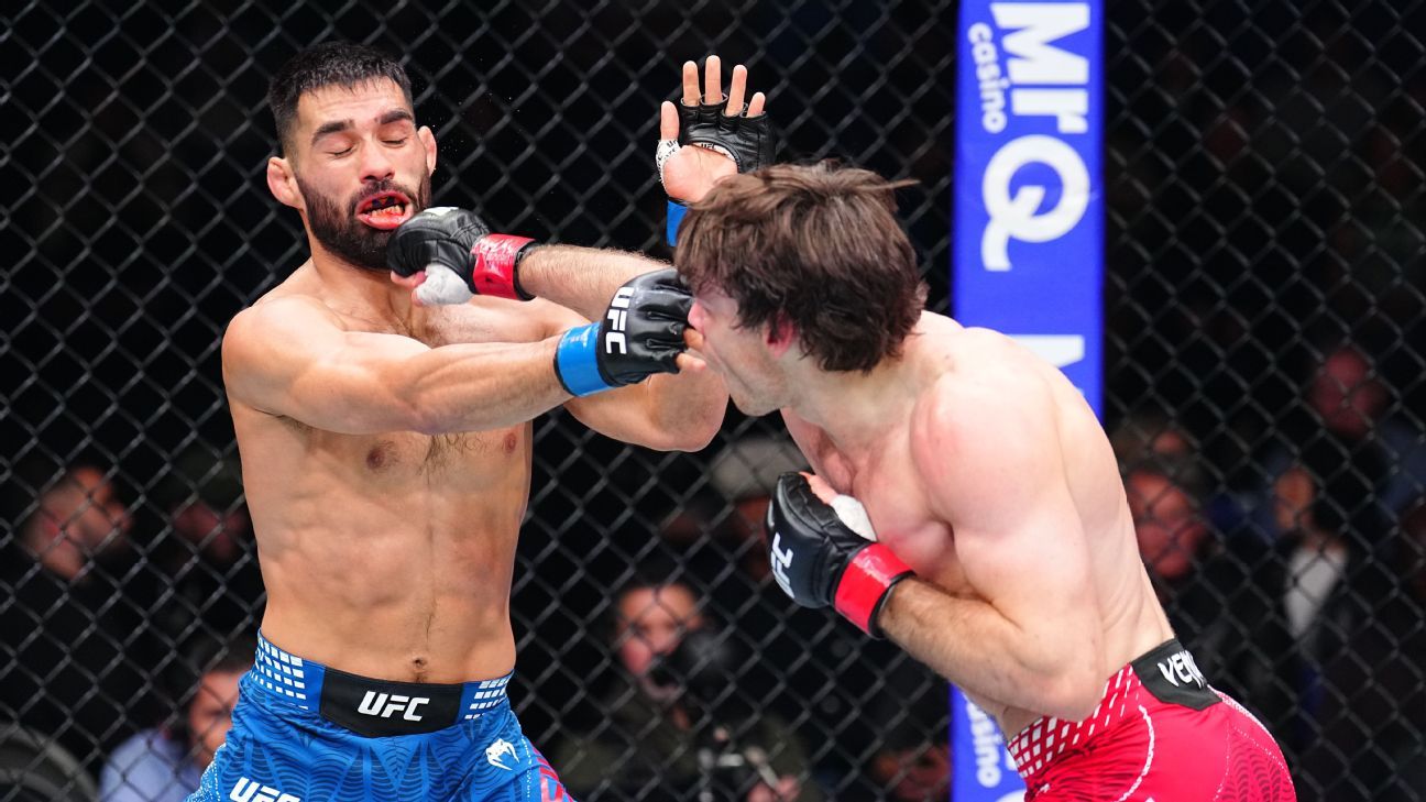 UFC London LIVE! Co-main events underway as Lerone Murphy and Movsar Evloev top bill