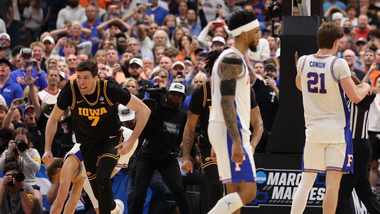 Men's March Madness Sunday takeaways: How Iowa, St. John's, Tennessee, more won