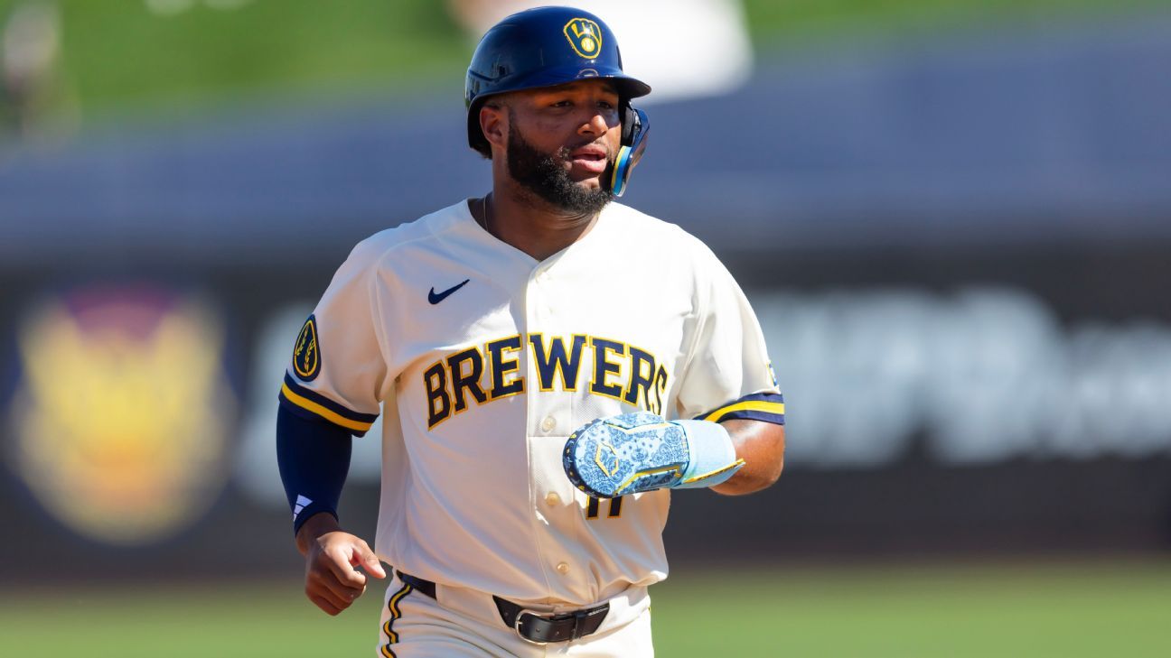 Brewers star OF Chourio set to miss 2-4 weeks