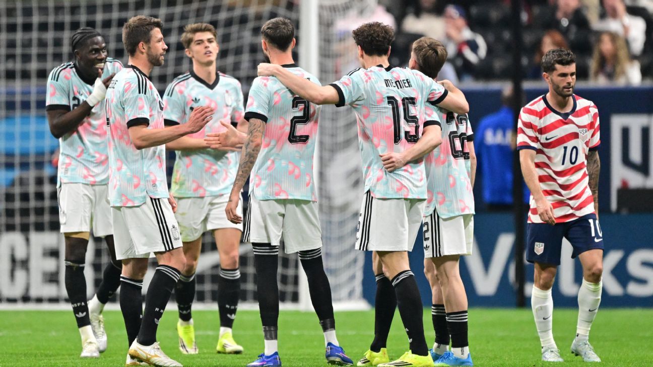 USMNT routed by Belgium in blow to WCup prep