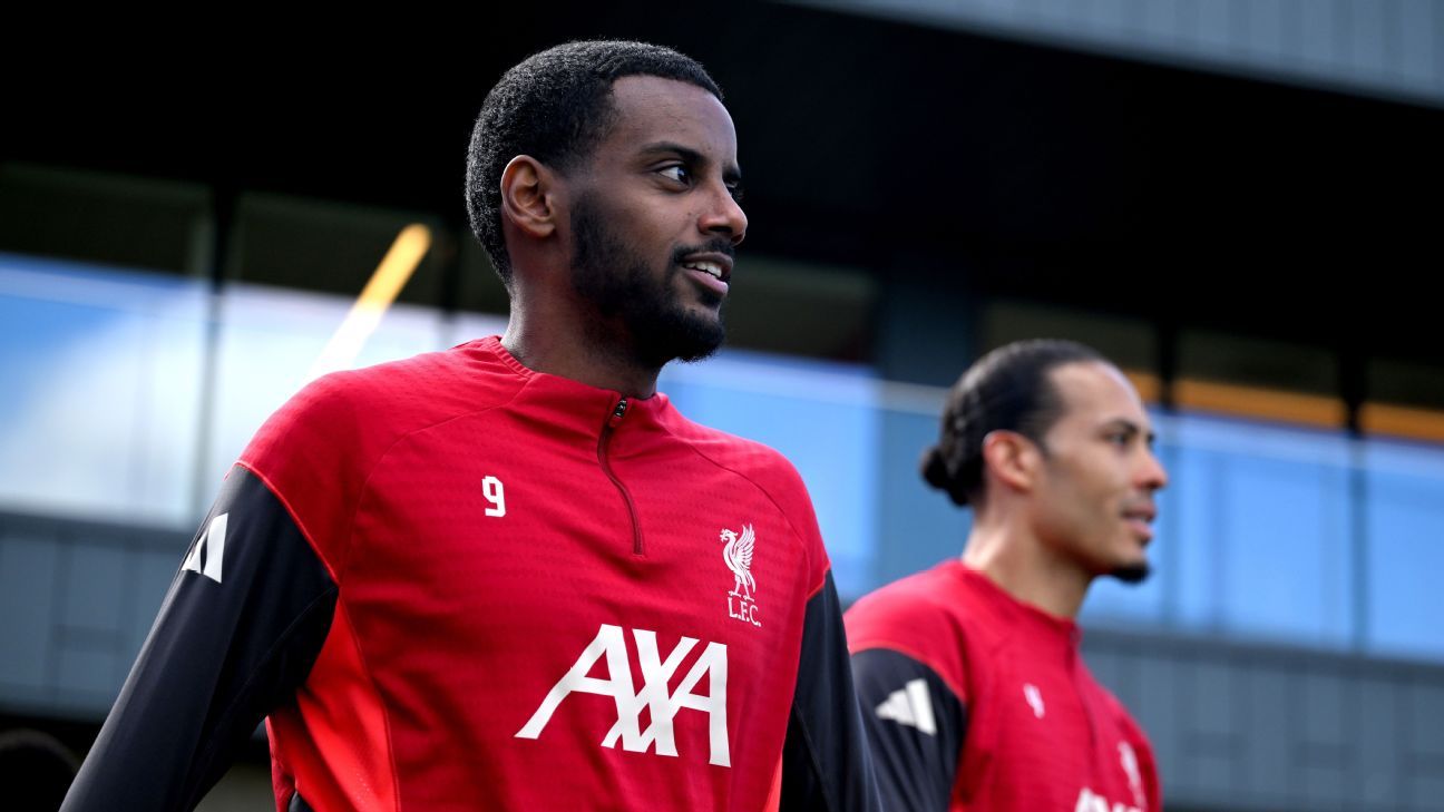 Liverpool's Alexander Isak back in training, not yet ready to start - Arne Slot