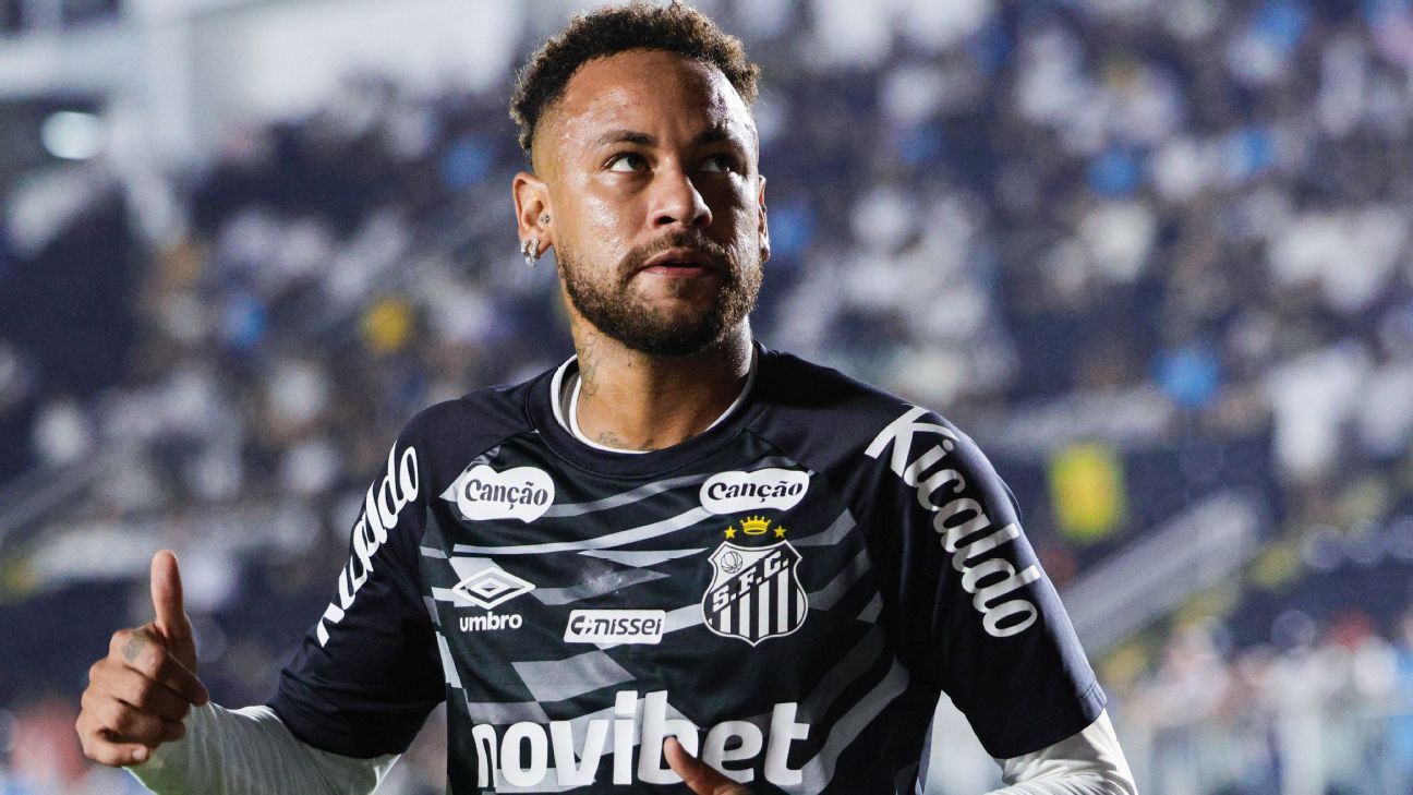 Desfalque contra o Flamengo, Neymar tem presença incerta em estreia do Santos na Sul-Americana; veja o planejamento