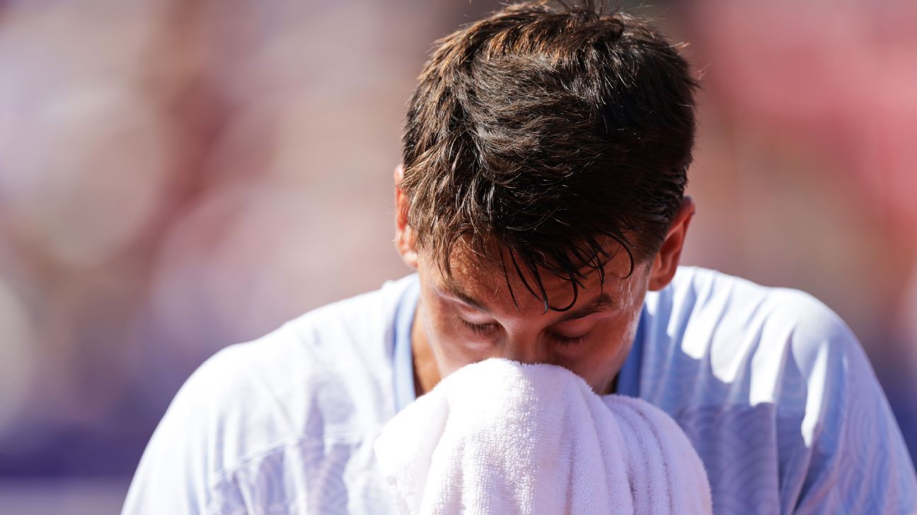 Camilo Ugo Carabelli could not beat Rafael Jódar, who reached the first ATP final of his career