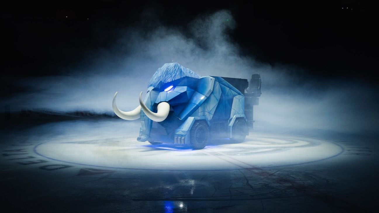 Behold, the 'Zammoth': Utah Mammoth debut new fan attraction at Delta Center