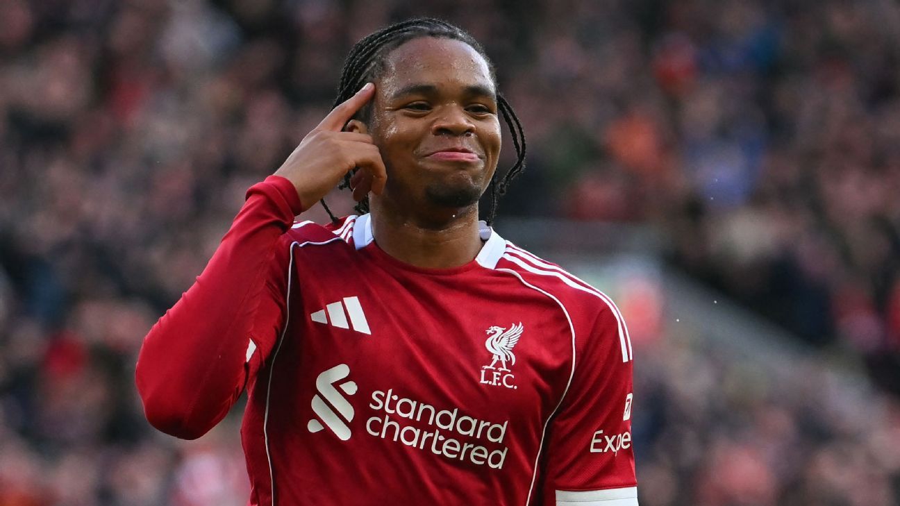 Liverpool vs. Fulham LIVE: Latest updates as Ngumoha and Salah score two goals in four minutes